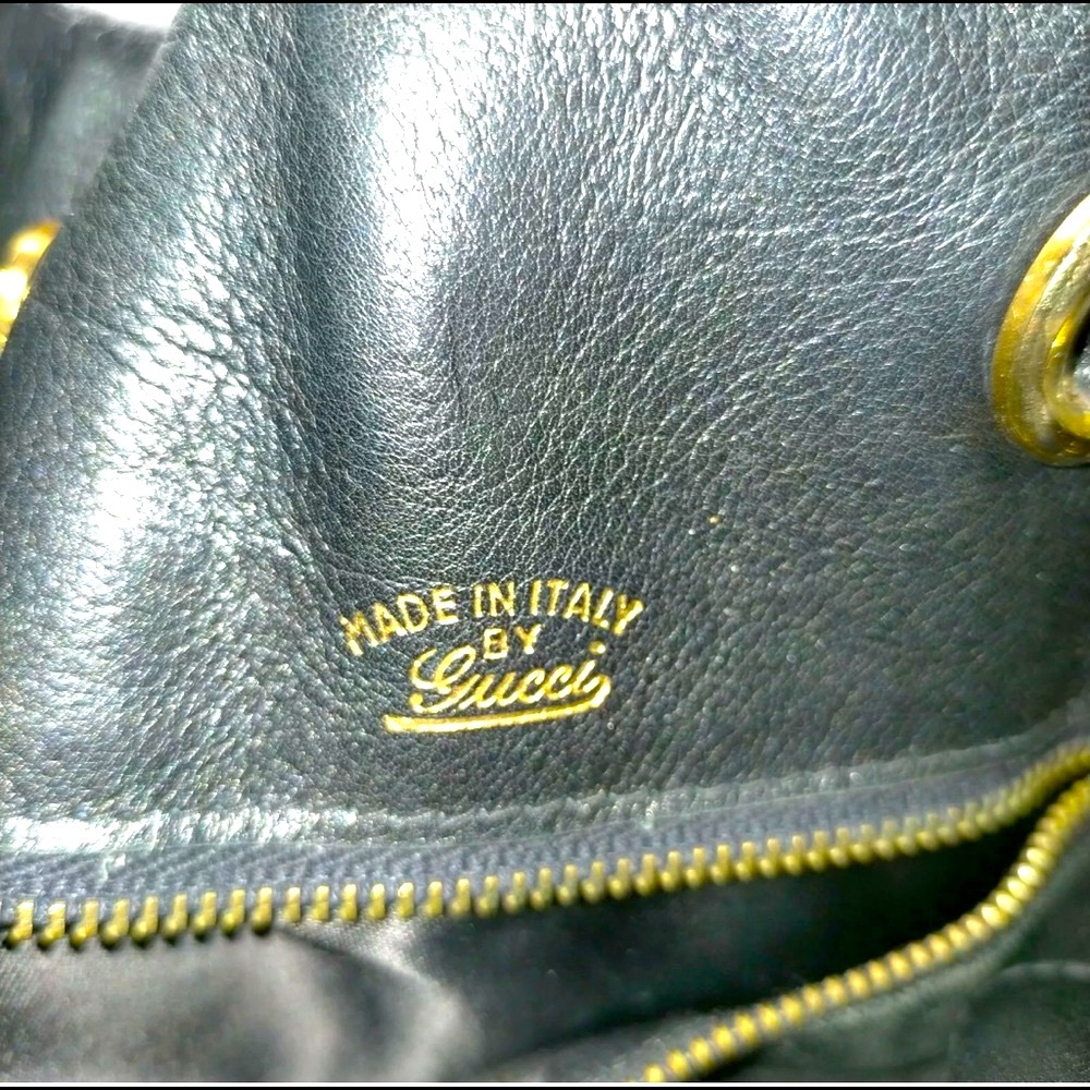 💐GUCCI HORSE BIT CALFSKIN SACHEL BAG WITH ORIGINAL COIN PURSE. ( Circa 79~80) - Picture 10 of 16